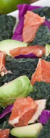 Kale Grapefruit Salad (Serves 4) 3 cups dinosaur kale 1 grapefruit, peeled and cut 1 cup purple cabbage 1 2