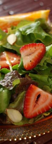 Superfood Salad (Serves 4-6) 1 cup spinach 1 2 cup blueberries and strawberries 4 oz.
