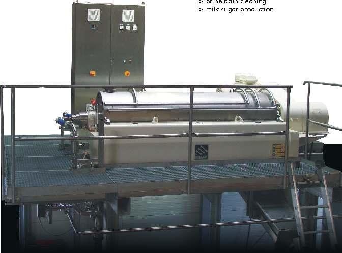 HILLER DecaFood Separation for 2- or 3-phase applications Fruit juice and fruit wine industry HILLER DecaFood centrifuges combine the experience of more than 30 years in decanter construction und