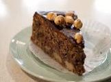 Per serving: 80 calories, 0g fat, 20g carbohydrate, 3g fiber, and 1g protein Serves 4 Prep time 25 minutes Hazelnut Torte 1/2
