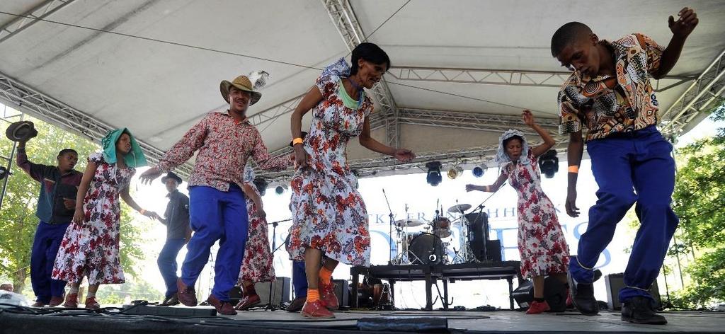 203 Figure 7.4 Solms-Delta employees dancing during the Oesfees Source: Solms-Delta (2016) Many local research projects on previously ignored areas of study have received sponsorship from the Trust.