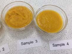 Investigation 2 test how different starchy vegetables thicken vegetable soups: control (base soup ingredients) yam/sweet