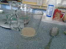 Investigation 1: Experiment with making bread rolls with different types of flour; Wholemeal, Plain, Strong plain and Granary to examine the