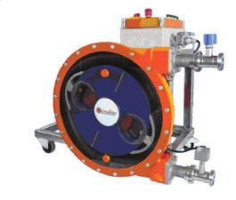 SChNeIdeR worm pump model Sp Ideal universal pumps for wineries, fruit juice pressing houses, breweries and distilleries.