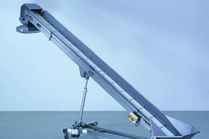 feeder hopper Four casters Easy to clean CONveyORS FeATuReS: