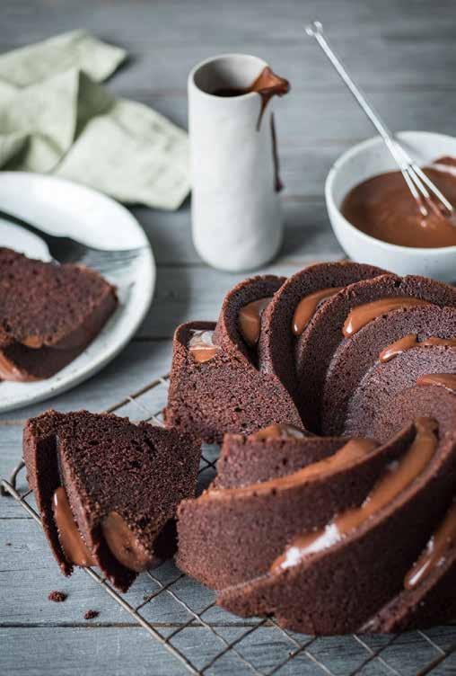 Chocolate Sour Cream Bundt Cake THE LITTLE-KNOWN SECRET TO AN AMAZINGLY TENDER CHOCOLATE CAKE? SOUR CREAM!