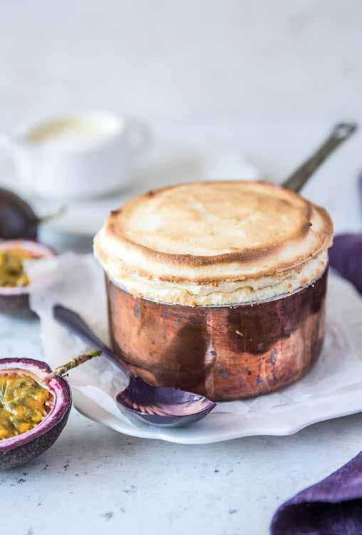 A sudden rise or fall in oven temperature during cooking can cause your soufflé to collapse, so avoid opening the oven until fully cooked.