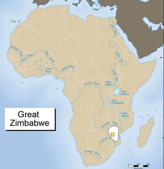 Great Zimbabwe Swahili cities Wealth led to centralization of Zimbabwean government around 1300 CE Gold and copper Easily mined and obtained Capital was Great Zimbabwe Huge