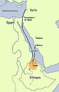 Early East Africa Axum-Ethiopia Semitic Sabaeans settle along Ethiopian coasts, highlands Civilization arose in Axum: records, coinage, monuments Great