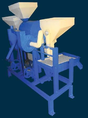 The removal of the outer layer of husk and splitting the grain into two equal halves is known as milling of pulses.
