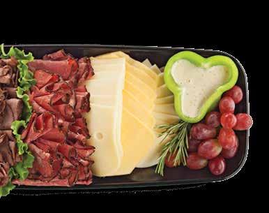 Paired with your favorite wine or crackers this makes for a light and easy treat CLASSIC HOSTESS TRAY TERRIFIC TRIO PLATTER Dill Dip Appetizer Tray (serves 12-16)...$30.