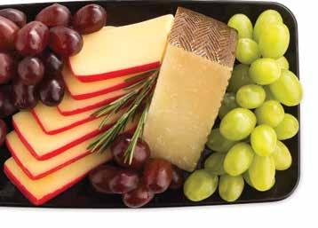 00 Creamy Brie smothered with apricot jam and dried apricots Cranberry Brie Hostess Tray (serves 4-6)...$20.