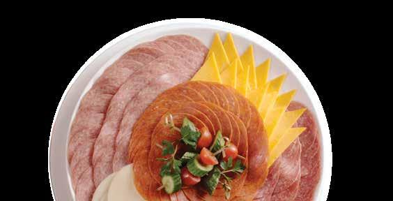 sandwiches DI LUSSO party trays meat & cheese trays harvester or croissant sandwiches Meat... $4.00 American, Beef, Turkey, Ham, Italian, Club or Veggie Salad... $3.