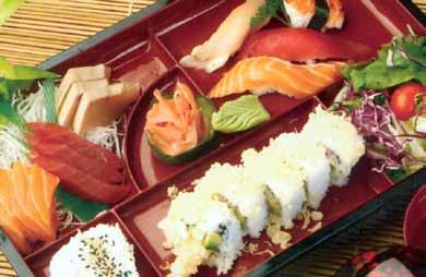 JAPANESE RESTAURANT Lunch Special Served with Salad, Steamed Rice and Miso Soup Any 2 choices $11.95 Any 3 choices $13.
