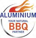 Aluminium quickly dissipates heat and is safe for use in contact with