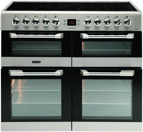 100cm 100cm CUISINEMASTER CUISINEMASTER Electric CS100C510 Cuisinemaster 100cm Electric CS100D510 Cuisinemaster 100cm Induction With a 5 zone ceramic hob this cooker comes with both fan and