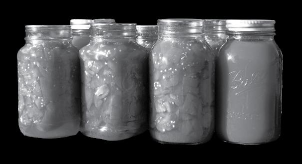 Salt and/or sugar may be added to canned fruits and vegetables but these ingredients are not essential for a safe product. Selecting Equipment For Canning Jars: Select standard canning jars.