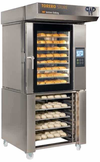12 _ 13 PRODUCTS EQUIPMENT OPTIONS INTERFACES Rolls Bread Baguettes Lye rolls Danish pastries Yeast-raised pastries Puff pastries Snacks Frozen products Computer control system Tray size 40 x 60 cm