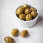 0KG TUB Green Mammoth Olives As their name suggests, these mammoth olives are