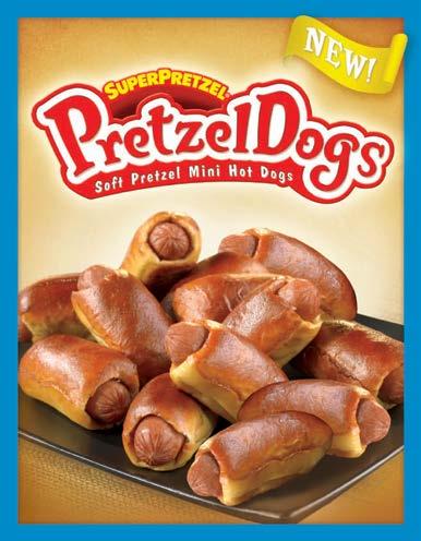720 AUNTIE ANNE S SOFT PRETZEL NUGGETS Trocitos de Pretzel Enjoy a delicious sweet or savory snack any time of day.