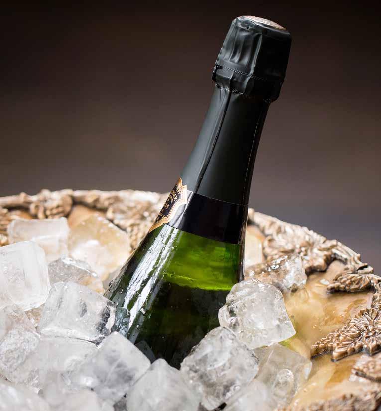 WINE & CHAMPAGNE CHAMPAGNE & SPARKLING WINES Prosecco DOC, Rosalia, Giusti 29.17 Champagne Le Brun de Neuville Cuvee 45.83 Champagne Le Brun de Neuville Rose Brut NV 50.