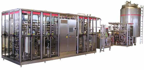 REDA, world-wide supplier of dairy processing equipment, has developed a large series of milk pasteurizing units and UHT
