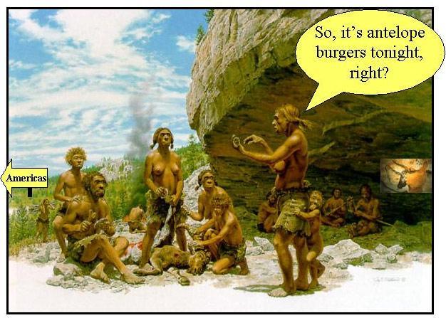 10,000 years ago at the close of Big Era Two, life looked more like this: Homo sapiens