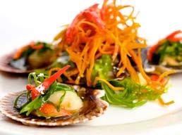 coriander and served with a chilli and lime dressing 302 Duck Salad $17.