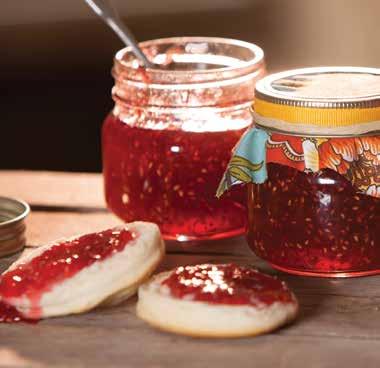 Strawberry Jam 1. Place the strawberries in the pressure cooker with the pectin. Press the BROWN button. Add 2 cups of sugar at a time to dissolve. 2. Once the sugar has dissolved let boil for about 2-3 minutes.