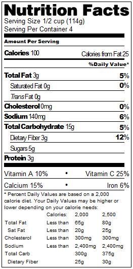 WHAT TO LOOK FOR ON A NUTRITION LABEL Serving size: the amount of food for which the nutrition facts on the label is based Fat free: less than 0.