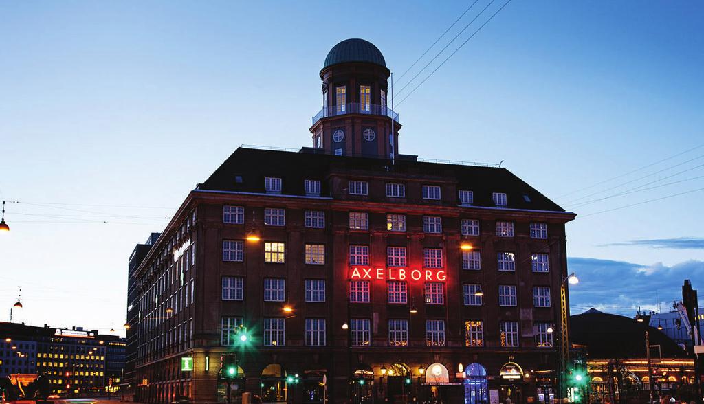 AXELBORG IS RICH IN ATMOSPHERE and Bojesen invites you inside for conferences, dinners and events in the heart of the city Axelborg is impressive and inviting with