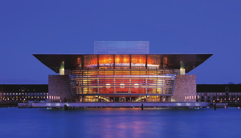 AWAKEN THE SENSES AT THE OPERA Restaurant and events in the light by the water, with a view over historical Copenhagen The Opera s