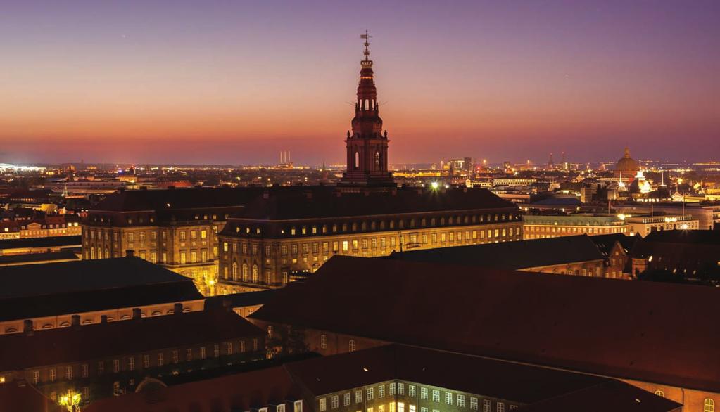 A RESTAURANT IN THE MIDST OF DEMOCRACY In the tower of Christiansborg one can see Copenhagen from above and dine in the restaurant In 2014, the