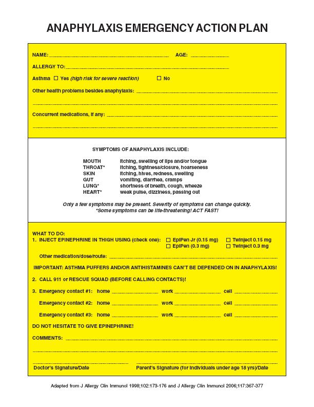 This is available for download. Parents can add their child s photo on the plan and review it with caregivers/schools.