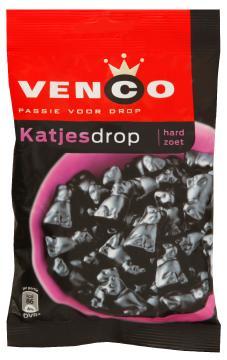 (Mintnopjes) 12x173g Venco Dutch Liquorice Coloured