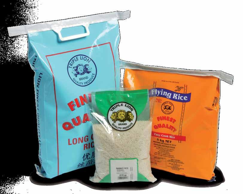 Our range includes all of the well known varieties such as basmati and long grain, to the not so