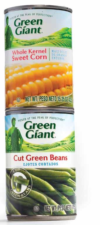 6 3/2.00 Green Giant vegetables select varieties 14.5 to 15.25 oz. 25-51 3/ $ 12 Coke products 12 pack cans 12 fl. oz. or 6 pack bottles 24 fl. oz. (deposit where required) 1-12 4.