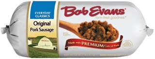Bob Evans Roll Sausage USDA Choice Boneless Beef English
