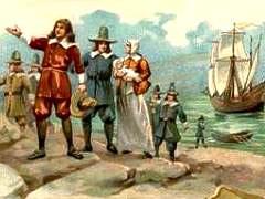 2 The Pilgrims and America's First Thanksgiving adapted from www.holidays.net/thanksgiving In 1609 a group of Pilgrims left England for the religious freedom in Holland. They did well in Holland.