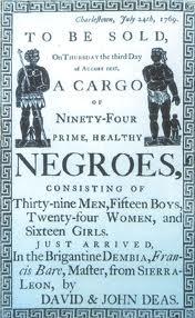 QUESTION E INTERPRETING SOURCES [10] Source A: a newspaper advertisement for a slave market A1.