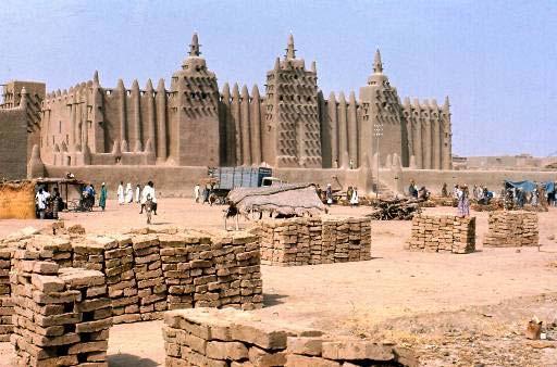 1320, in Jenne, Mali (reconstructed on the same site in 1907) is a UNESCO World Heritage Site Today Djenné
