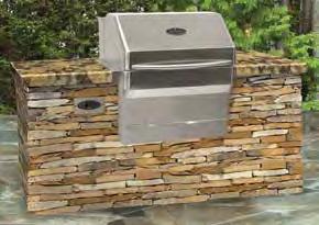 Memphis Wood Fire Grills are 3-in-1 Outdoor Centers.