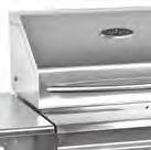 00 600º F Dual wall construction enables year-round grilling.