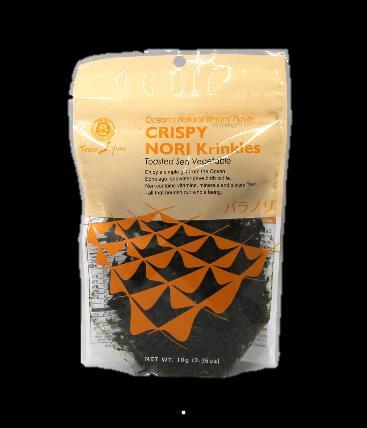 . Arame 50g 10 24 months 50g 6 24 months Sushi Nori Nori Krinkles Sushi Nori, toasted nori, perfect for making