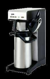 your coffee hot and fresh for extended periods SPECIFICTIONS - 2022 19Lt / 144 CUPS PER HOUR 2.