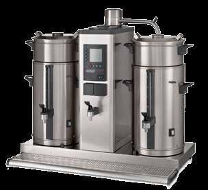 ULK REWERS Ideal for busy institutes to produce large quantities of coffee in short periods of time, easy to use Total and