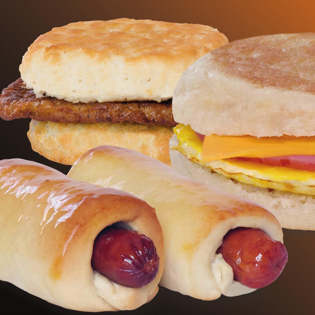 From hearty breakfast sandwiches to tasty chicken biscuits and burritos, our Hearty Beginnings collection enables you to offer enticing options to your customers with little