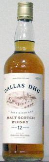 9 Dallas Dhu 12yo Bottled by Gordon & Macphail at 40% ABV. This distillery was closed in 1983.