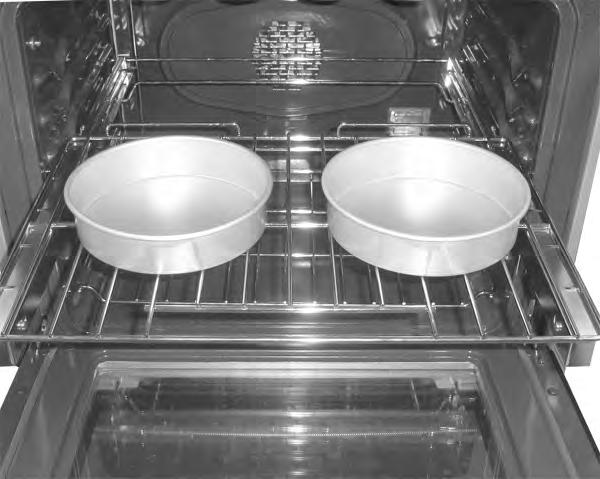 For best results when using a offset oven rack, place cookware on rack position 2 or 3.
