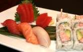 Seafood Sashimi A 5 pcs Chef Choice Sashimi 3 pcs Chef Choice Sushi 1 California Roll or